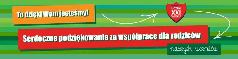 , Podziękowania dla rodziców