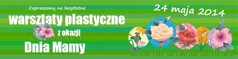 , Warsztaty plastyczne z okazji Dnia Mamy