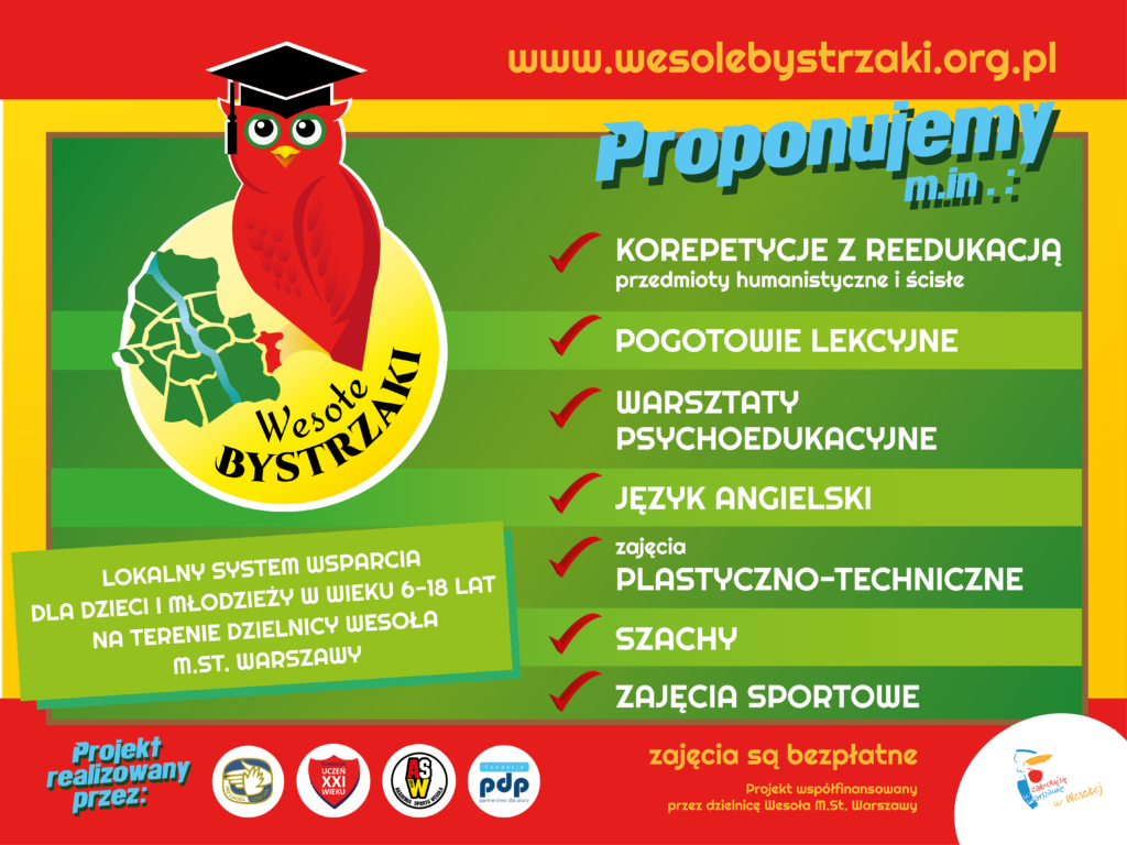 , PROJEKT WESOŁE BYSTRZAKI