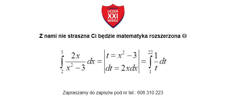 , Matematyka rozszerzona dla STUDENTÓW