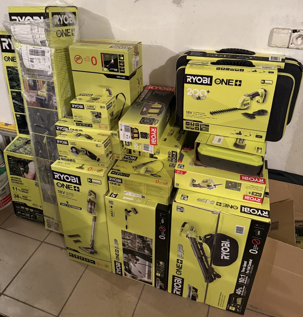 , Podziękowania dla Firmy RYOBI