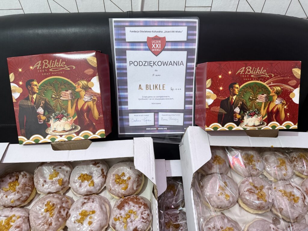 , Tłusty Czwartek pełen uśmiechu – dziękujemy Firmie Blikle